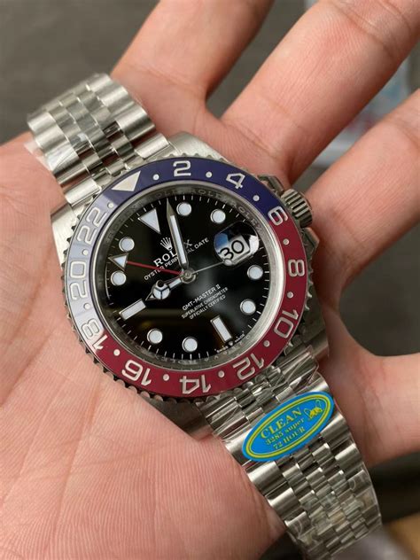 clean factory rolex pepsi